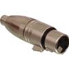 ADATTATORE XLR VALUELINE XLR-3FRCAF DA XLR 3p (F) a RCA (F) MONO